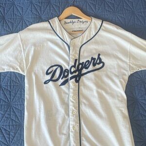 Vintage Starter (Brooklyn) Dodgers Button Down Jersey